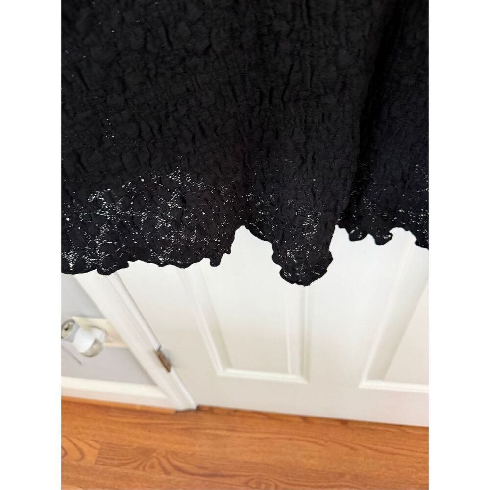 Lucky Brand Black Textured Stretch Swing Tank sz XXL - Picture 6 of 10